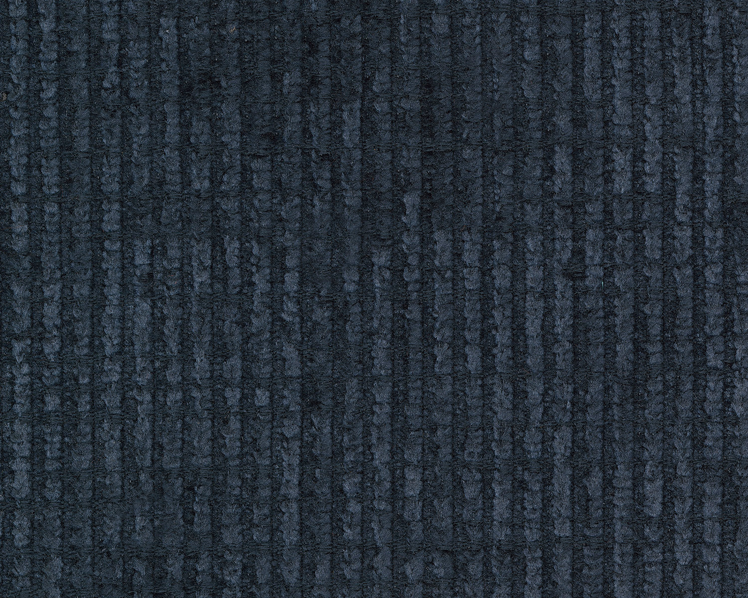 Aviemore Navy Polyester Sofa with Platform Foundation and Pillows