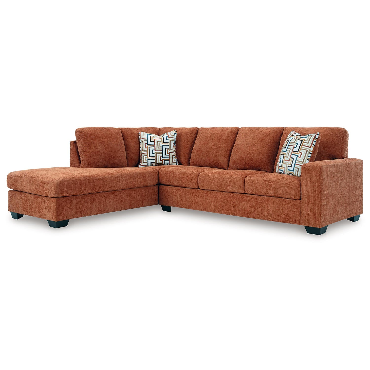 Aviemore 2-Piece Sectional Sofa with Chaise, Linen-Look Upholstery