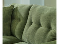 Bixler Tufted Two-Seater Loveseat in Olive Performance Fabric