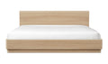 Copy of Round Off King Bed-Wood - Calgary Furniture Store