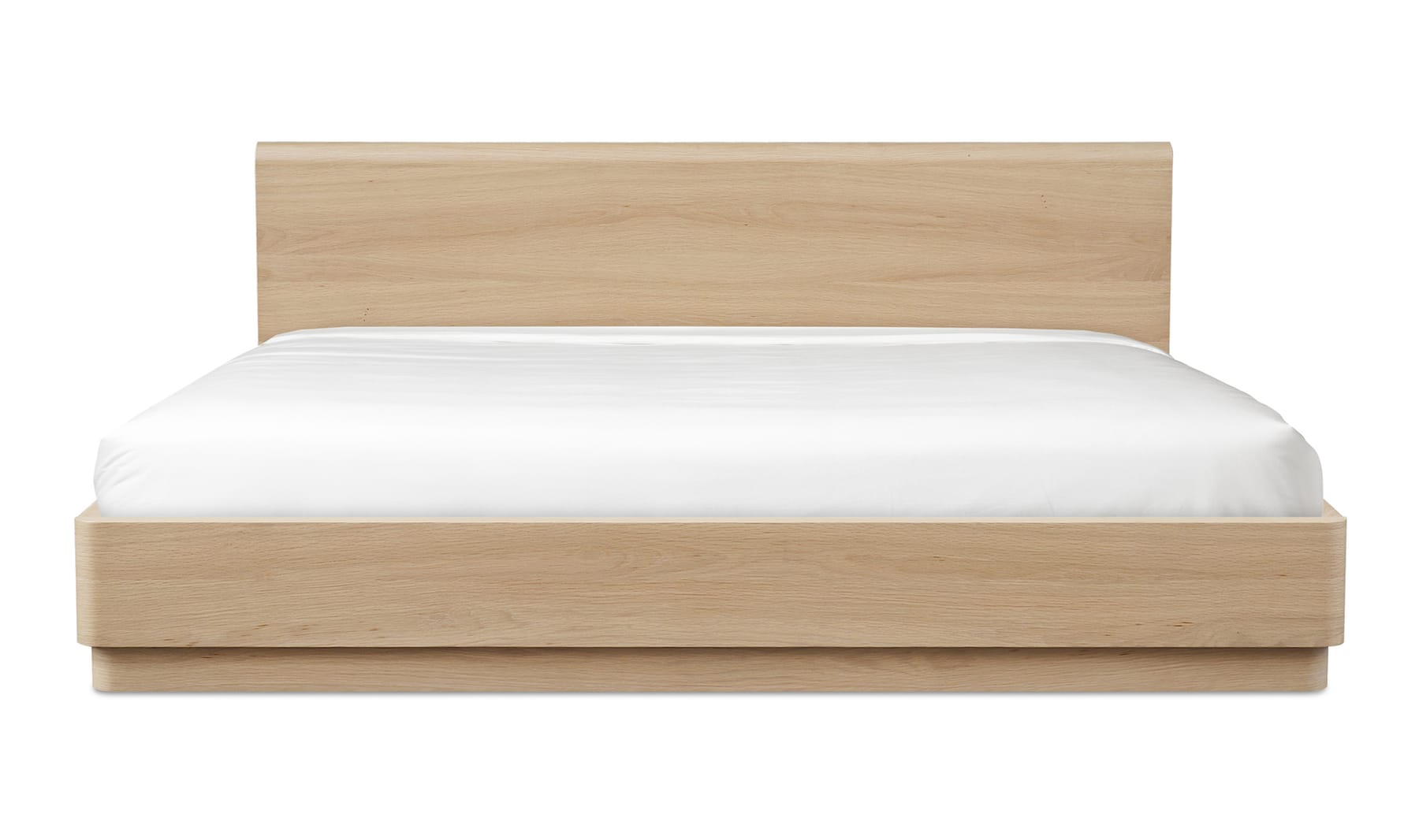 Copy of Round Off King Bed-Wood - Calgary Furniture Store