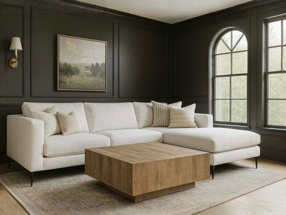 Custom Fabric 2-pc Sectional 🇨🇦 | Calgary Furniture Store
