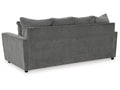 Stairatt Upholstered 3-Seater Sofa Gray Performance Fabric Modern Design