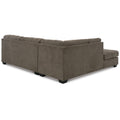 Mahoney 2-Piece Sectional Sofa with Chaise Tufted Back Pebble