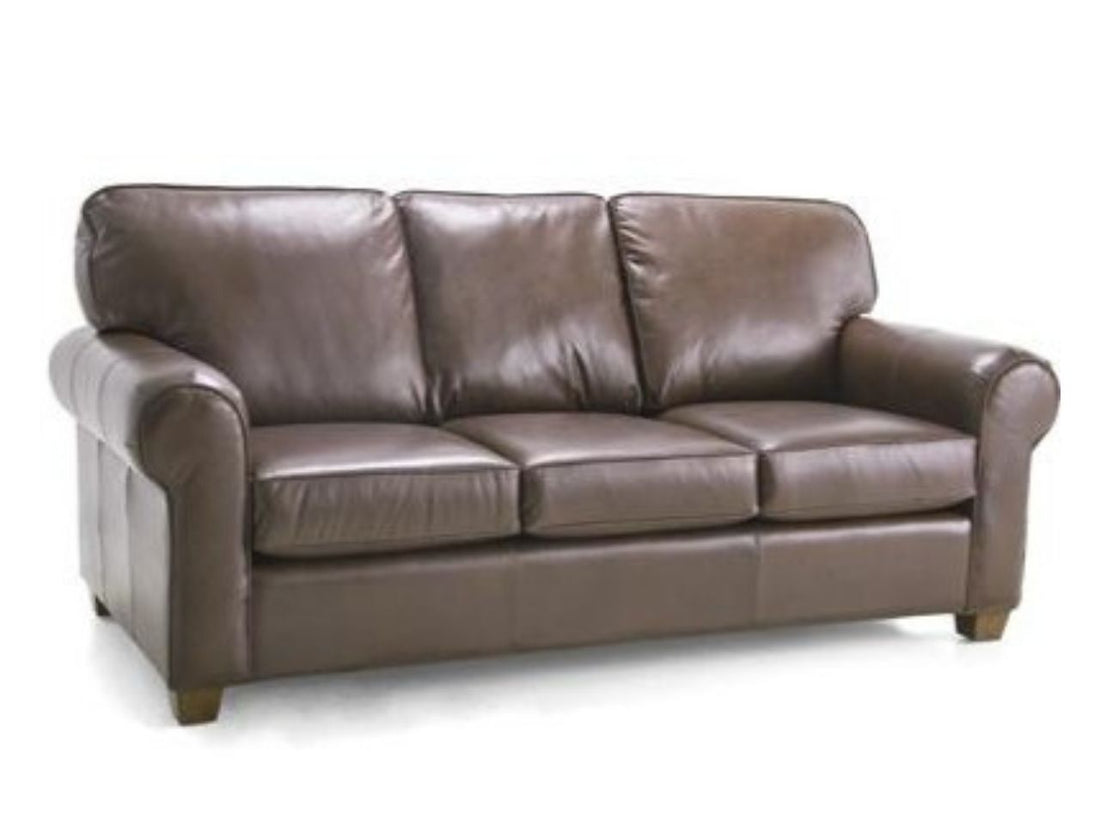 3179 Decor-Rest Leather Custom Condo Sofa in Calgary
