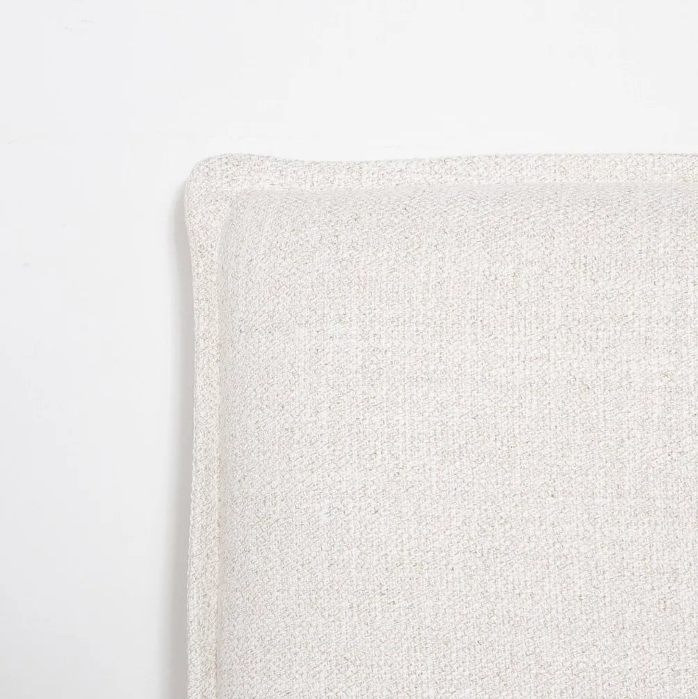 Julia King Storage Bed - Cream - Calgary Furniture Store