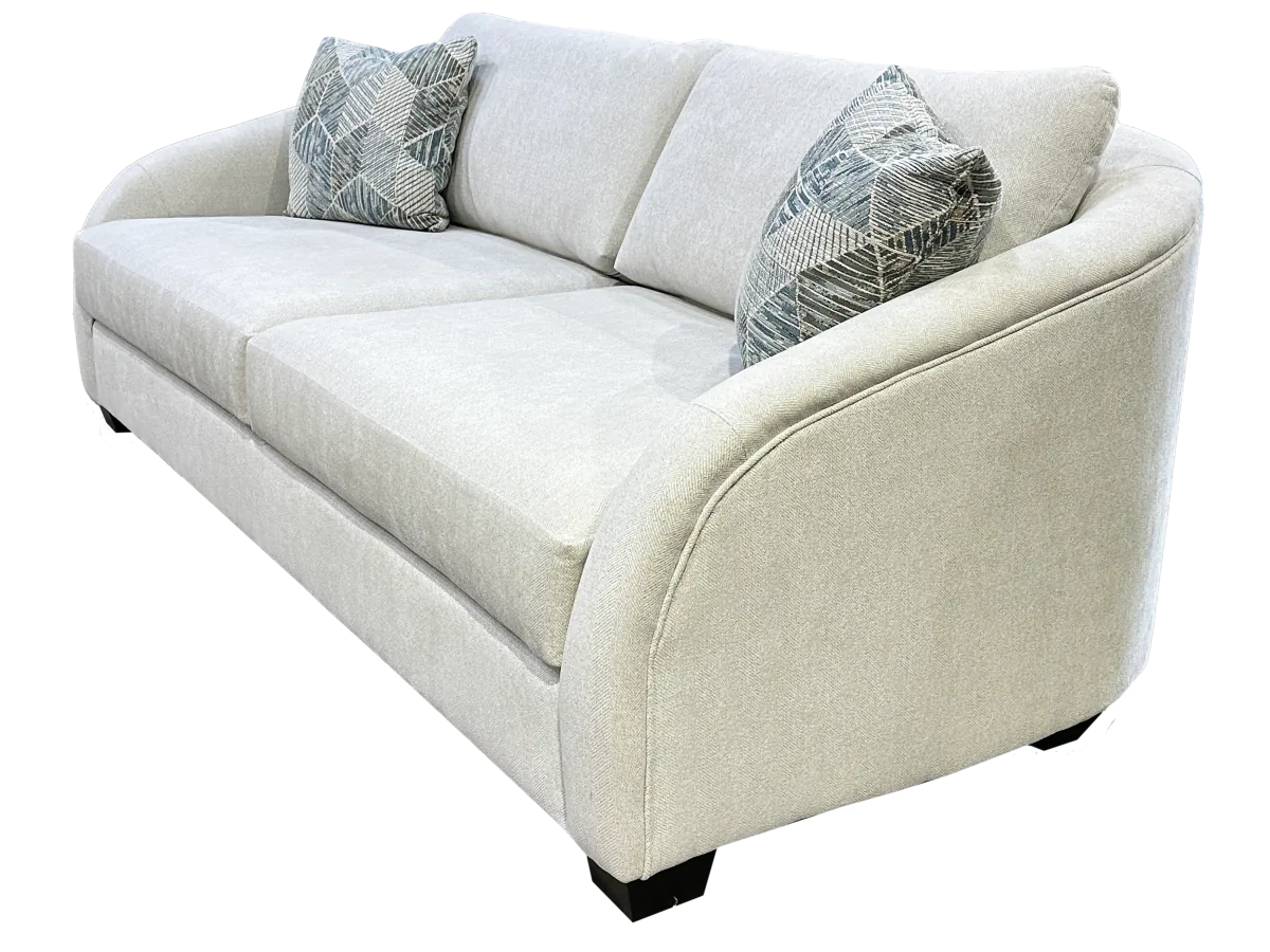 Lila Modern Deep-Seat Sofa with Plush Cushions and Pillows