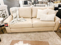 🇨🇦 3786 Custom Leather Sofa | Calgary Furniture Store