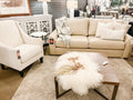 🇨🇦 3786 Custom Leather Sofa | Calgary Furniture Store