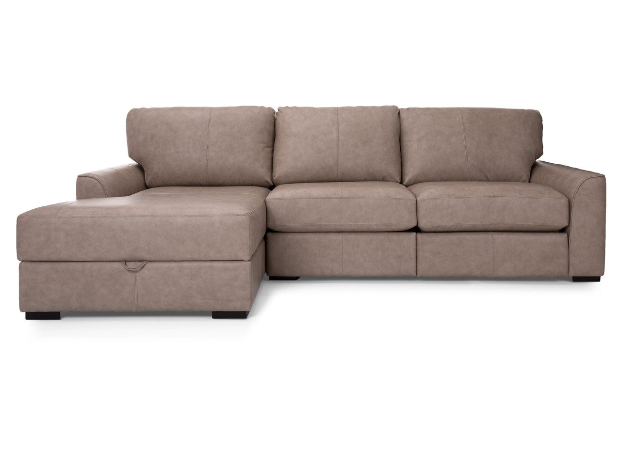 🇨🇦 Custom Leather Power Recliner Sectional | Calgary Furniture Store