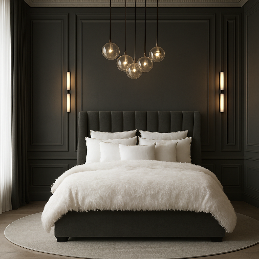 The Row Bed-🇨🇦 Custom Made - Calgary Furniture Store