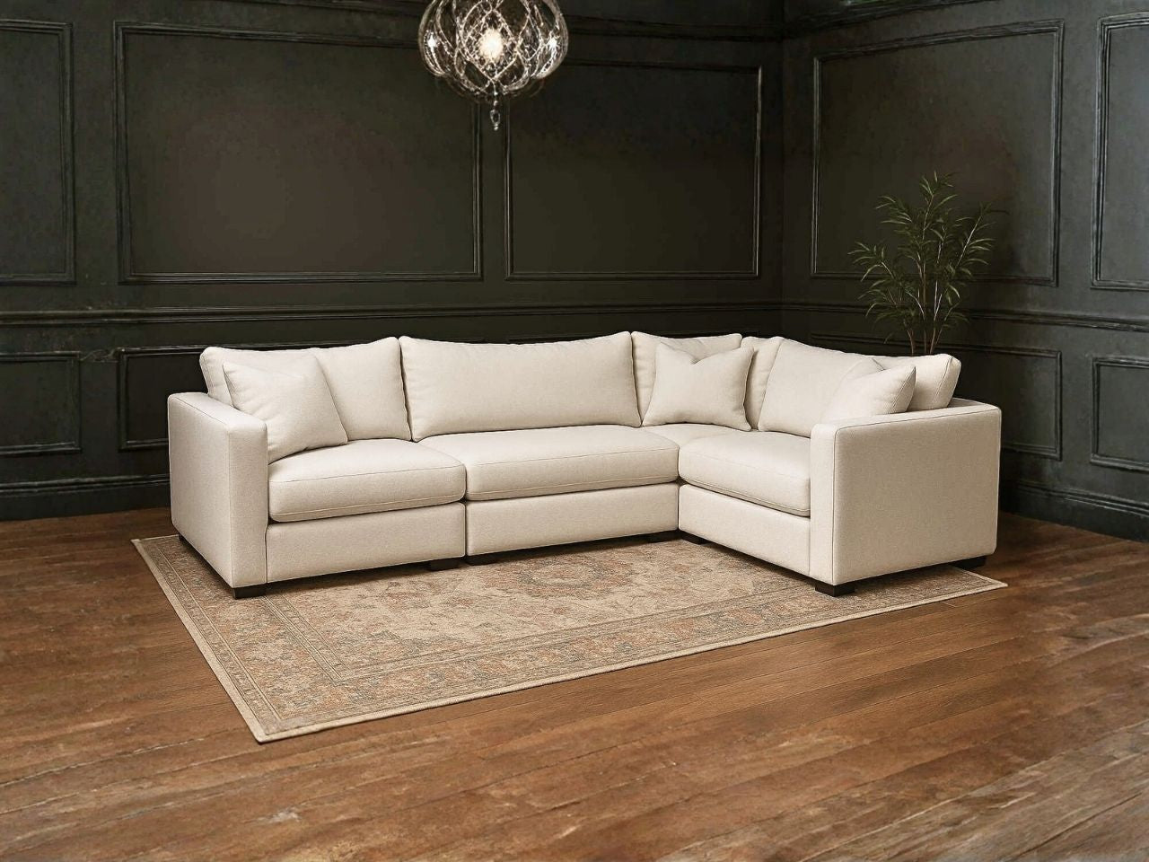 🇨🇦 Custom 4-pc Cloud Modular Sectional