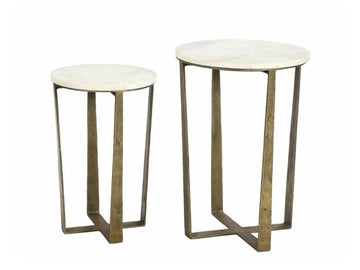 Libra Nesting Tables, Set of 2