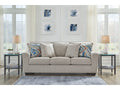 Cashton Chunky Plush Sofa with Textured Upholstery and Pillows