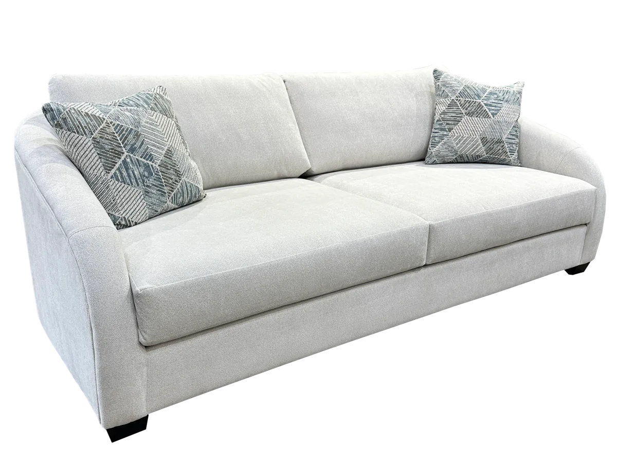 Lila Modern Deep-Seat Sofa with Plush Cushions and Pillows