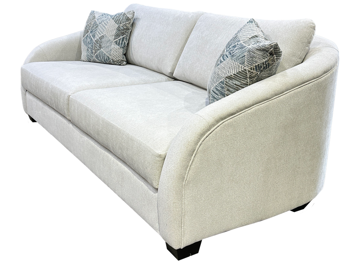 Lila Modern Deep-Seat Sofa with Plush Cushions and Pillows