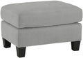 Adlai Shadow 3-Seat Polyester Suede-Look Velvet Sofa with Pillows