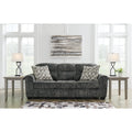 Lonoke Modern Deep-Seating Sofa with Plush Upholstery and Pillows
