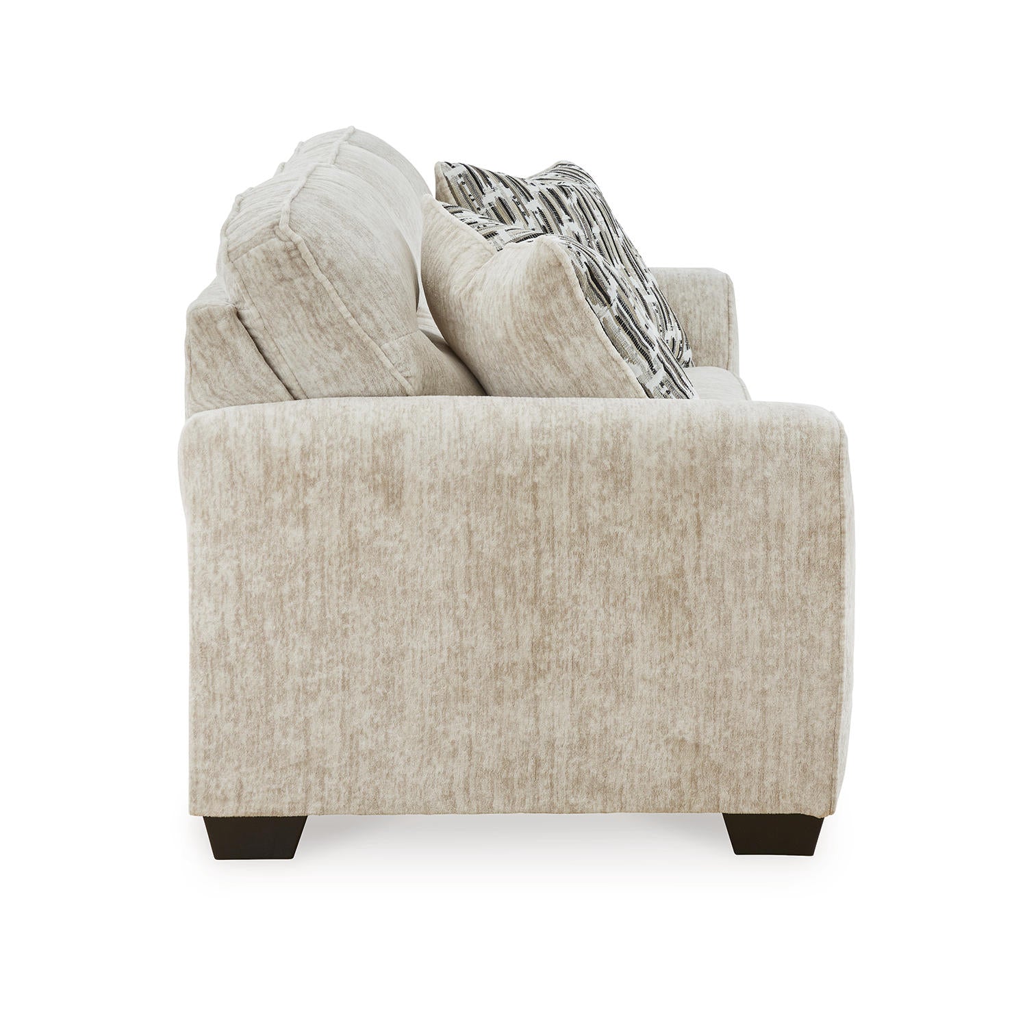 Lonoke Modern Deep-Seating Sofa with Plush Upholstery and Pillows