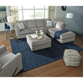 Altari 2-Piece Fabric Sectional with Chaise, Alloy Grey Chenille