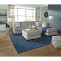 Altari 2-Piece Fabric Sectional with Chaise, Alloy Grey Chenille