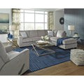 Altari 2-Piece Fabric Sectional with Chaise, Alloy Grey Chenille