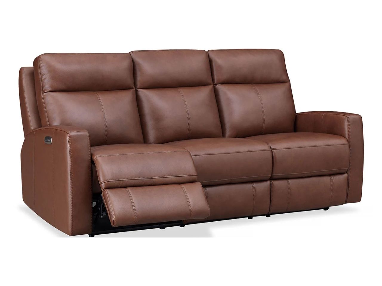 🇨🇦 Muskoka Power Leather Zero Gravity Reclining Sofa - Calgary Furniture Store