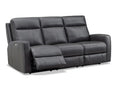🇨🇦 Muskoka Power Leather Zero Gravity Reclining Sofa - Calgary Furniture Store