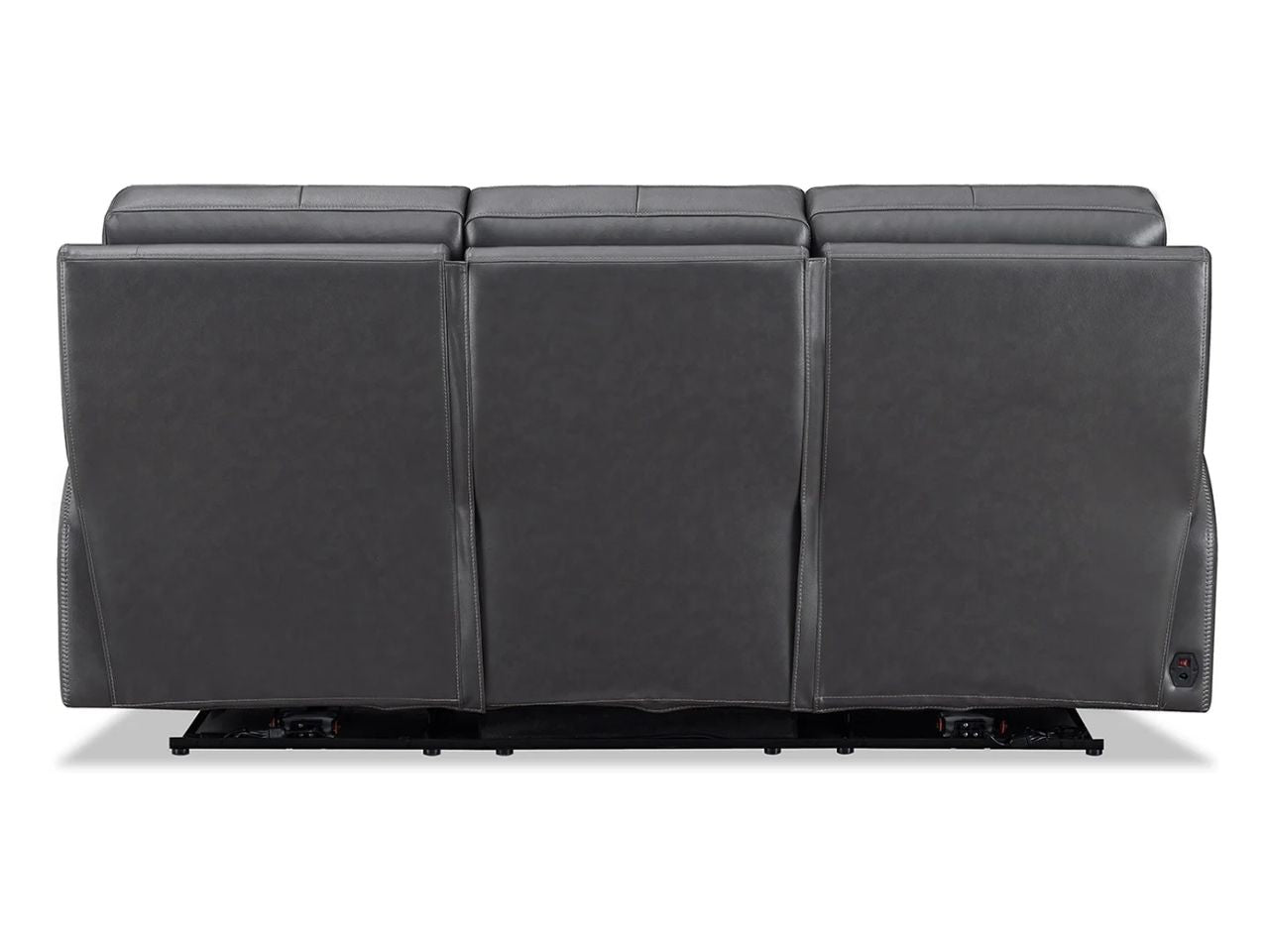 🇨🇦 Muskoka Power Leather Zero Gravity Reclining Sofa - Calgary Furniture Store
