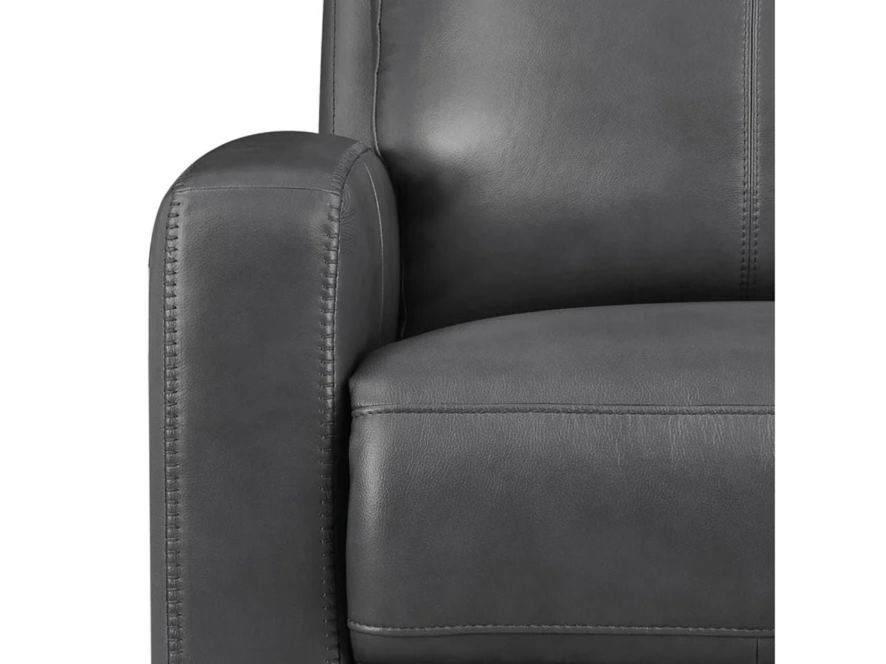 🇨🇦 Muskoka Power Leather Zero Gravity Reclining Sofa - Calgary Furniture Store