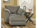 Darcy Contemporary Accent Chair with Wrapped Foam Pillow-Top Arms