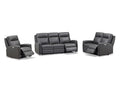🇨🇦 Muskoka Power Leather Zero Gravity Reclining Sofa - Calgary Furniture Store