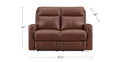 Muskoka Power Leather Zero Gravity Reclining Loveseat - Calgary Furniture Store