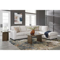 Aviemore Stone Fabric 2‑Piece Sectional Sofa with Chaise, Casual