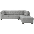 Falkirk Velvet-Touch 2-Piece L-Shaped Sectional Sofa with Chaise, Tailored