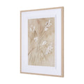 Wildflower I by Mercana Studio a Hand Embellished Textured Framed Art Print Matted under Glass - Calgary Furniture Store
