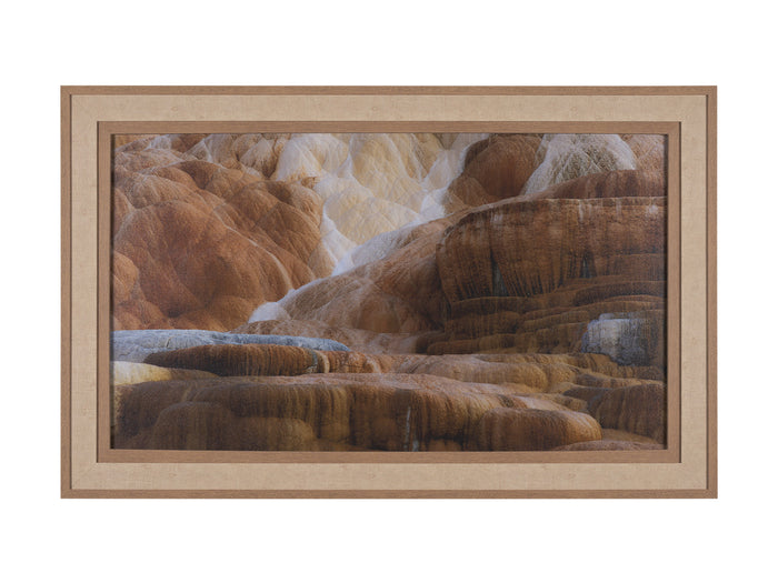 Liquid Travertine by Gary Blatter a Hand Embellished Framed Photo Art Print - Calgary Furniture Store