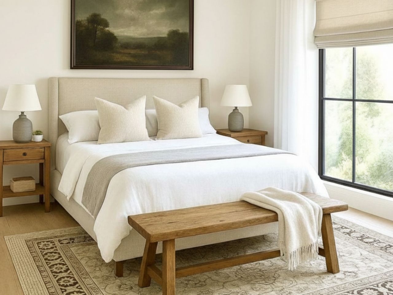 Abby Bed 60" 🇨🇦 Custom Made - Calgary Furniture Store