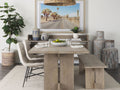 Aida Light Brown Dining Table | Calgary Furniture Store