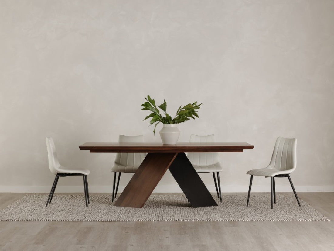 Alibi Dining Chair - Ivory - Calgary Furniture Store