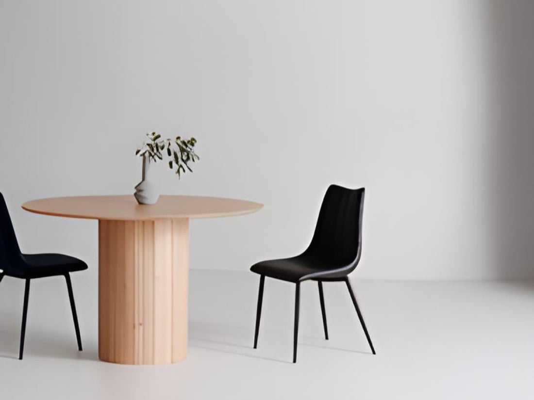 Alibi Dining Chair - Matte Black - Calgary Furniture Store