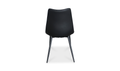 Alibi Dining Chair - Matte Black - Calgary Furniture Store