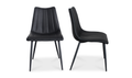 Alibi Dining Chair - Matte Black - Calgary Furniture Store