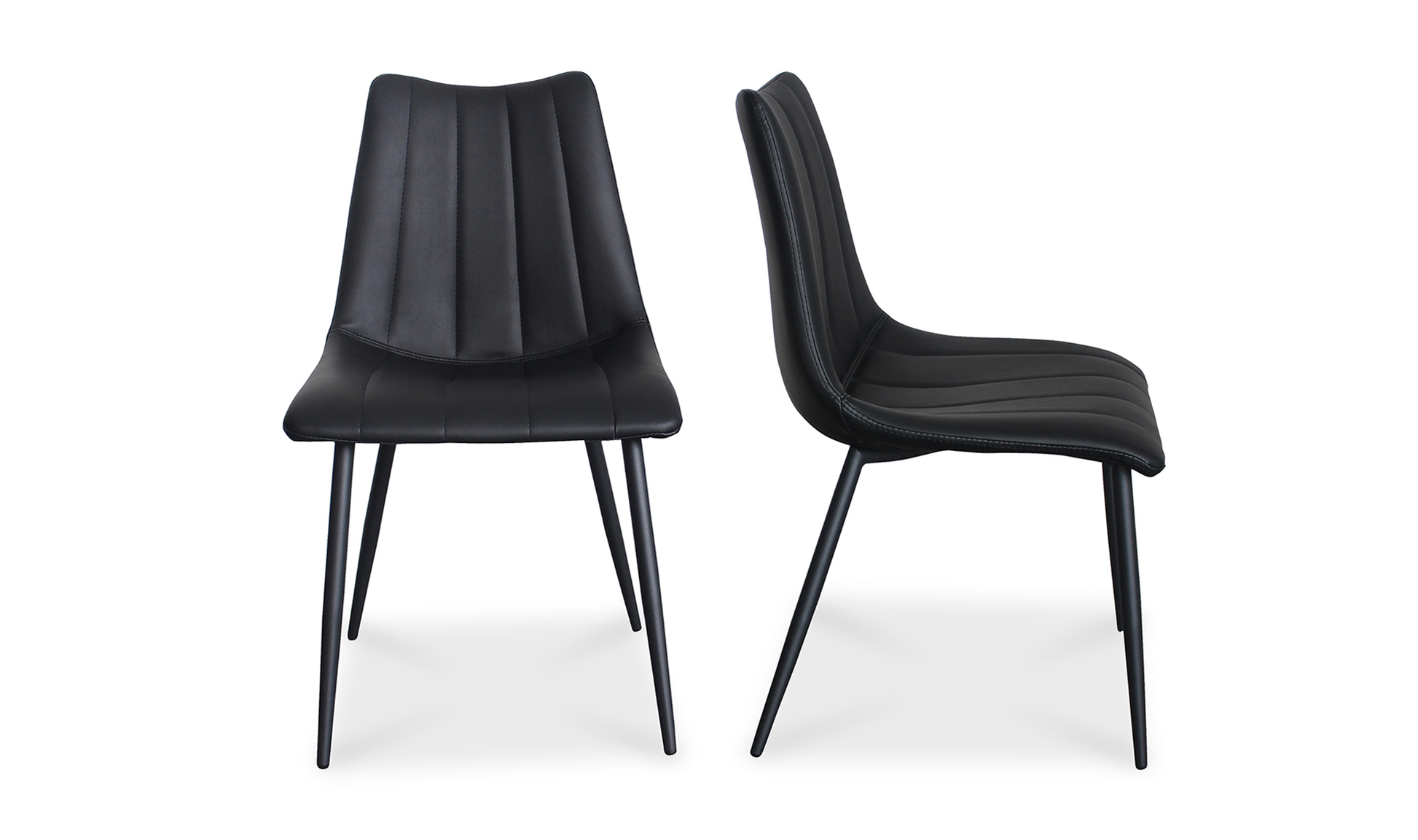 Alibi Dining Chair - Matte Black - Calgary Furniture Store