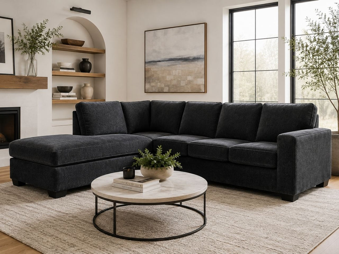 Altari Sectional with Chaise | Calgary Furniture Store 