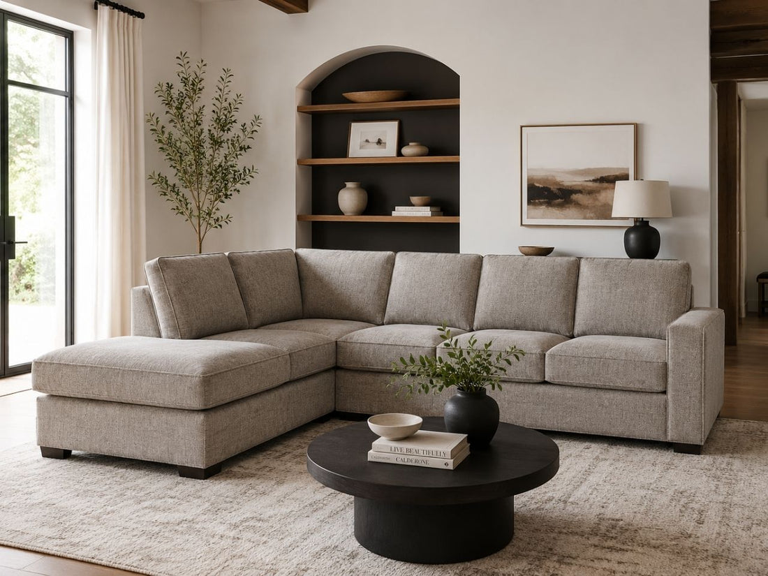 Altari Sectional with Chaise | Calgary Furniture Store 