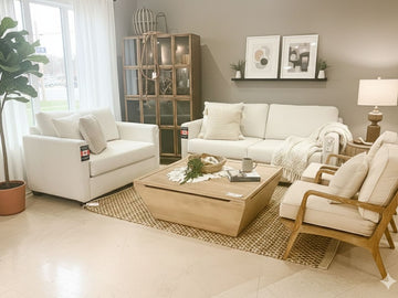 Amara Custom loveseat - Calgary Furniture Store