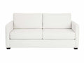 White sofabed in Calgary on a white background