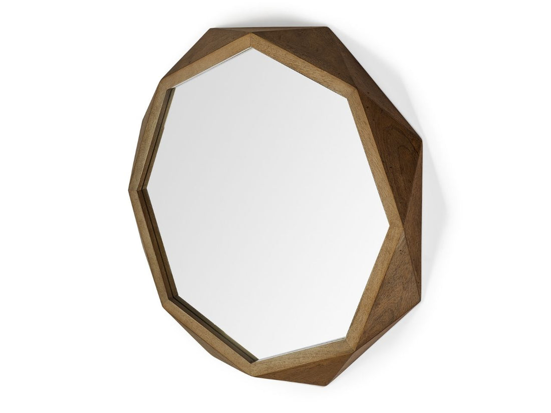 Aramis Octagon Wall Mirror in Calgary in a white background