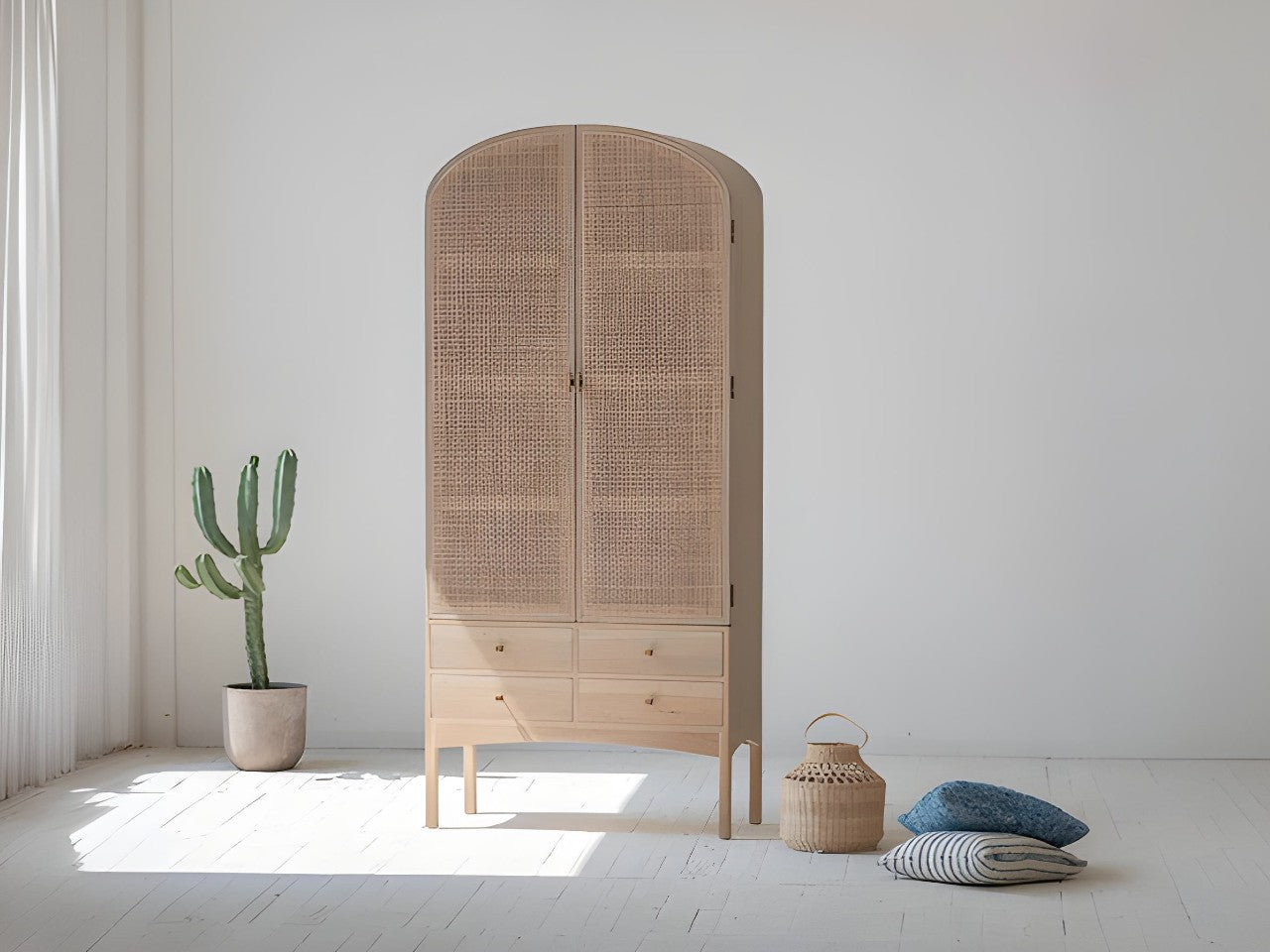 Arco Tall Cabinet - Calgary Furniture Store